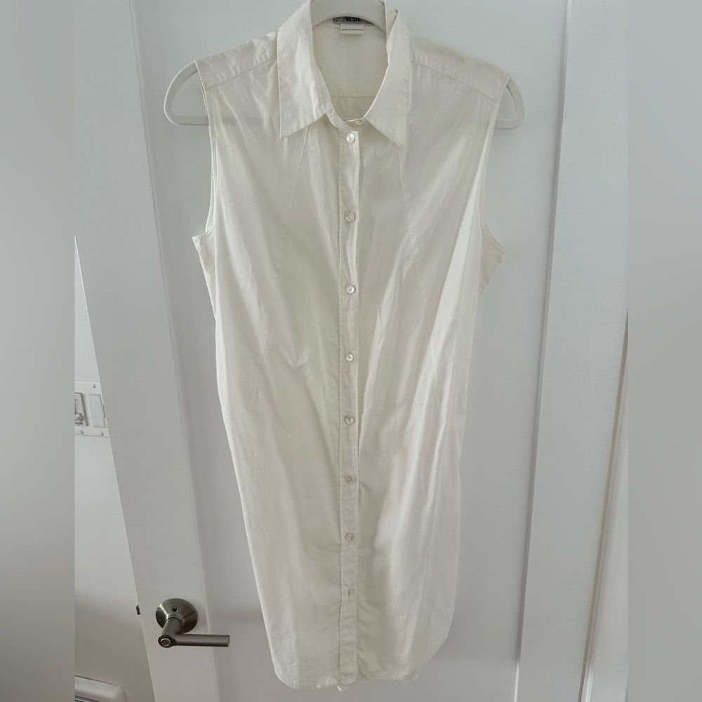 Vintage Acne Studios Collared Button Up Dress - Size Small